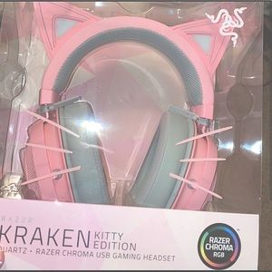 Brand new & barely-used Razer Kraken Kitty Headset perfect condition!